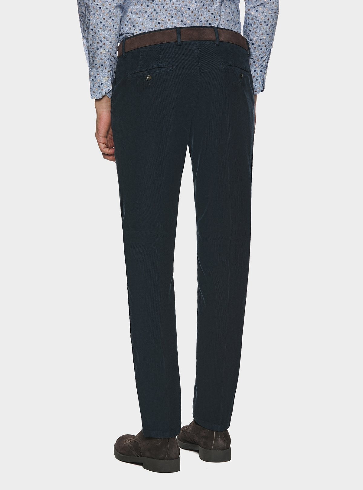 chinos in velluto a costa interrotta - men