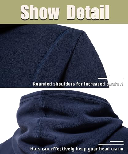 Felpa invernale uomo - con cappuccio o zip