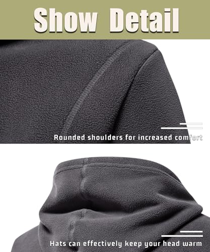 Felpa invernale uomo - con cappuccio o zip