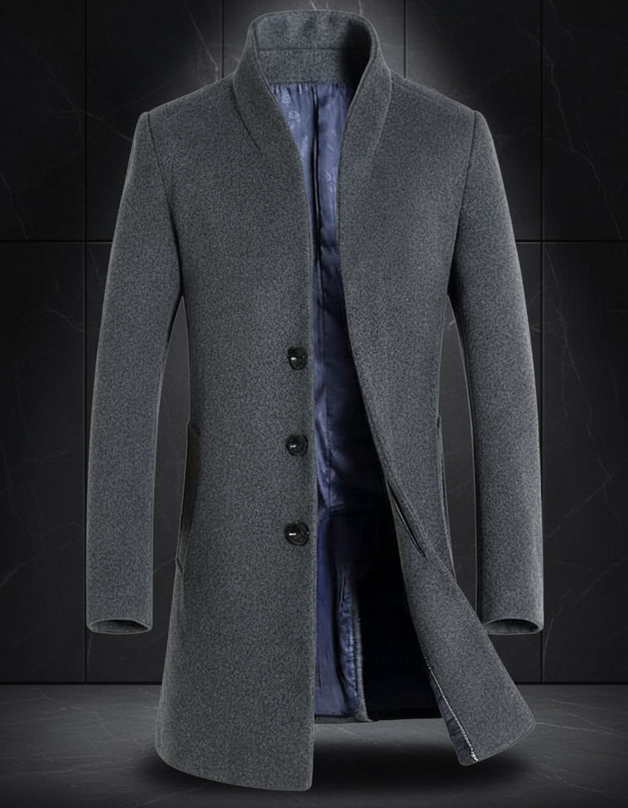 Men's Slim Warm Wool Winter Coat(XS-XL)