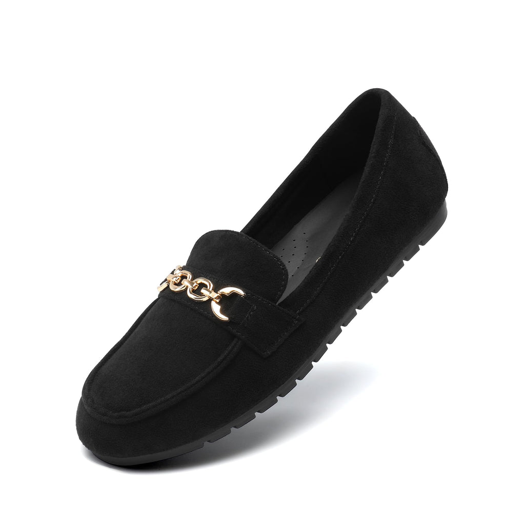 DREAM PAIRS Womens Casual Loafers Comfortable Slip-on Lightweight Work Walking Shoes