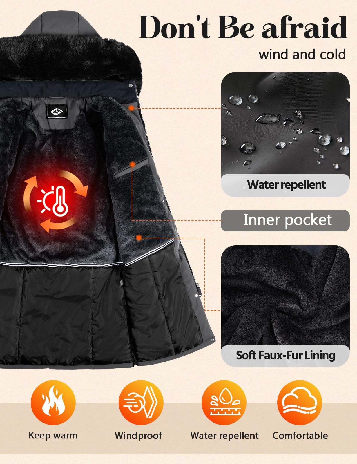 Cappotto invernale lungo - woman