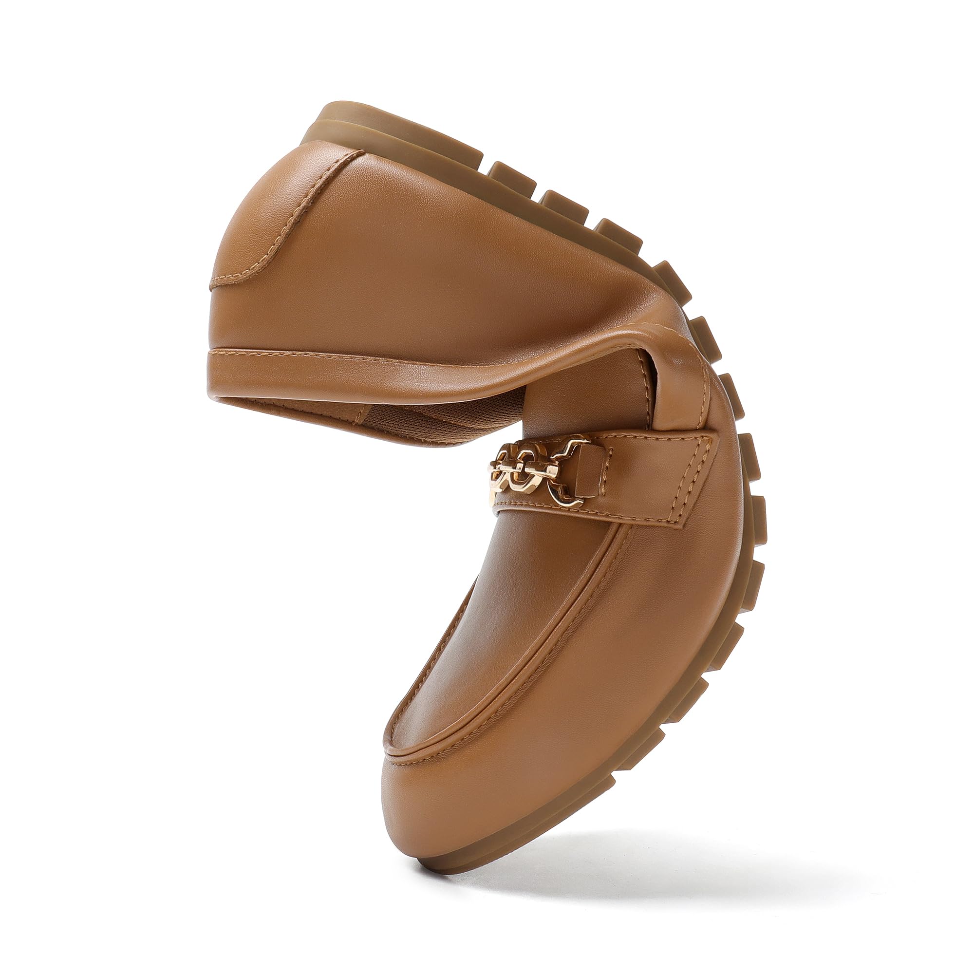 DREAM PAIRS Womens Casual Loafers Comfortable Slip-on Lightweight Work Walking Shoes