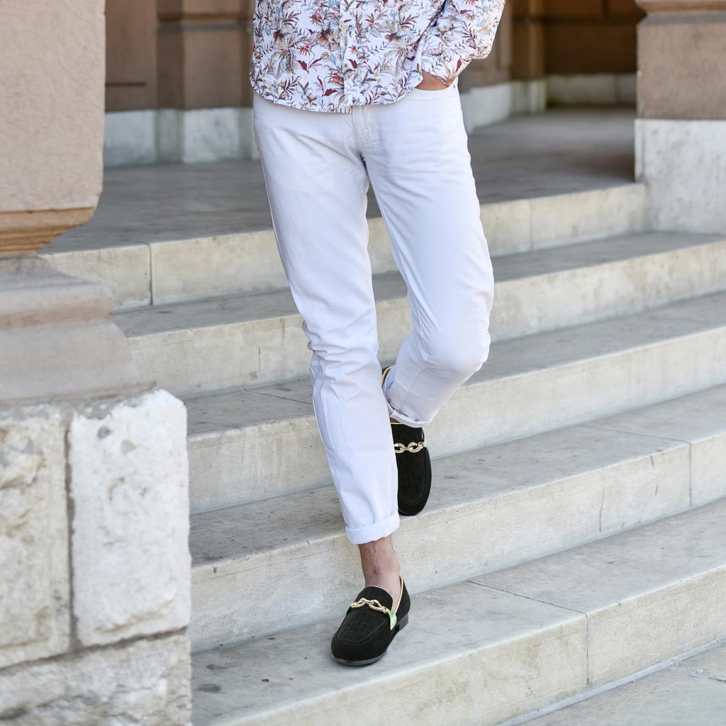 MEIJIANA Men's Formal Shoes, Loafers for Men, Classic Loafers, Faux Leather Shoes