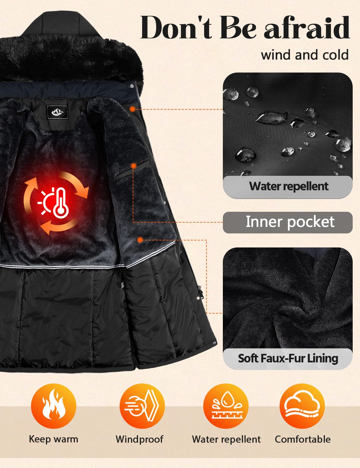 Cappotto invernale lungo - woman