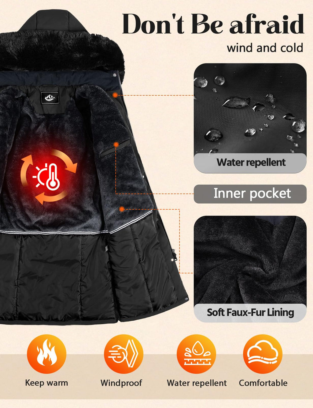 Cappotto invernale lungo - woman