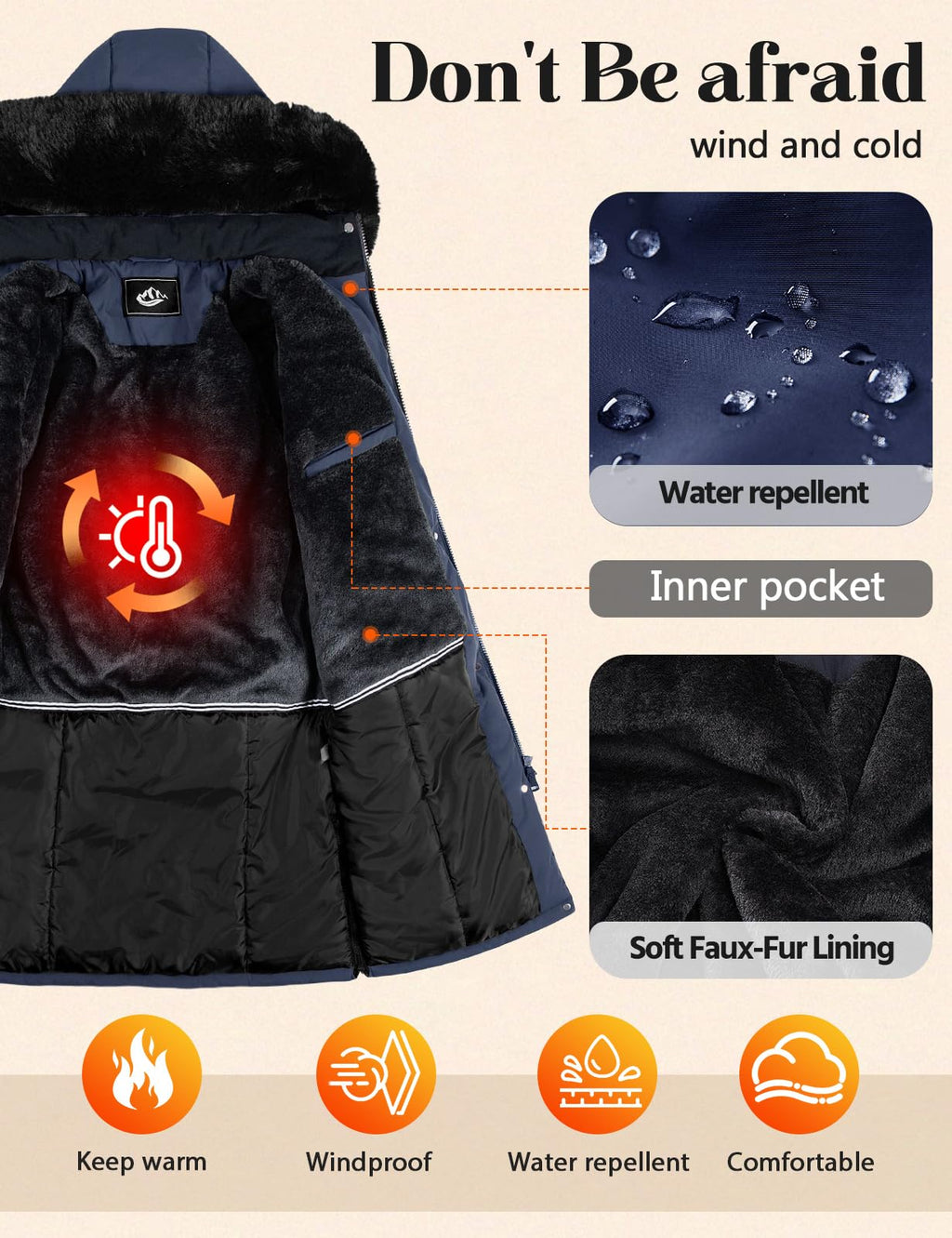 Cappotto invernale lungo - woman