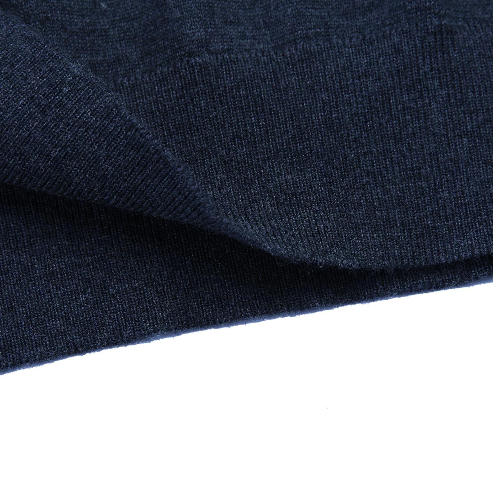 Men's Basic Crew Neck Sweater, 100% Merino Wool, Solid Colour, Long Sleeves, Regular Fit