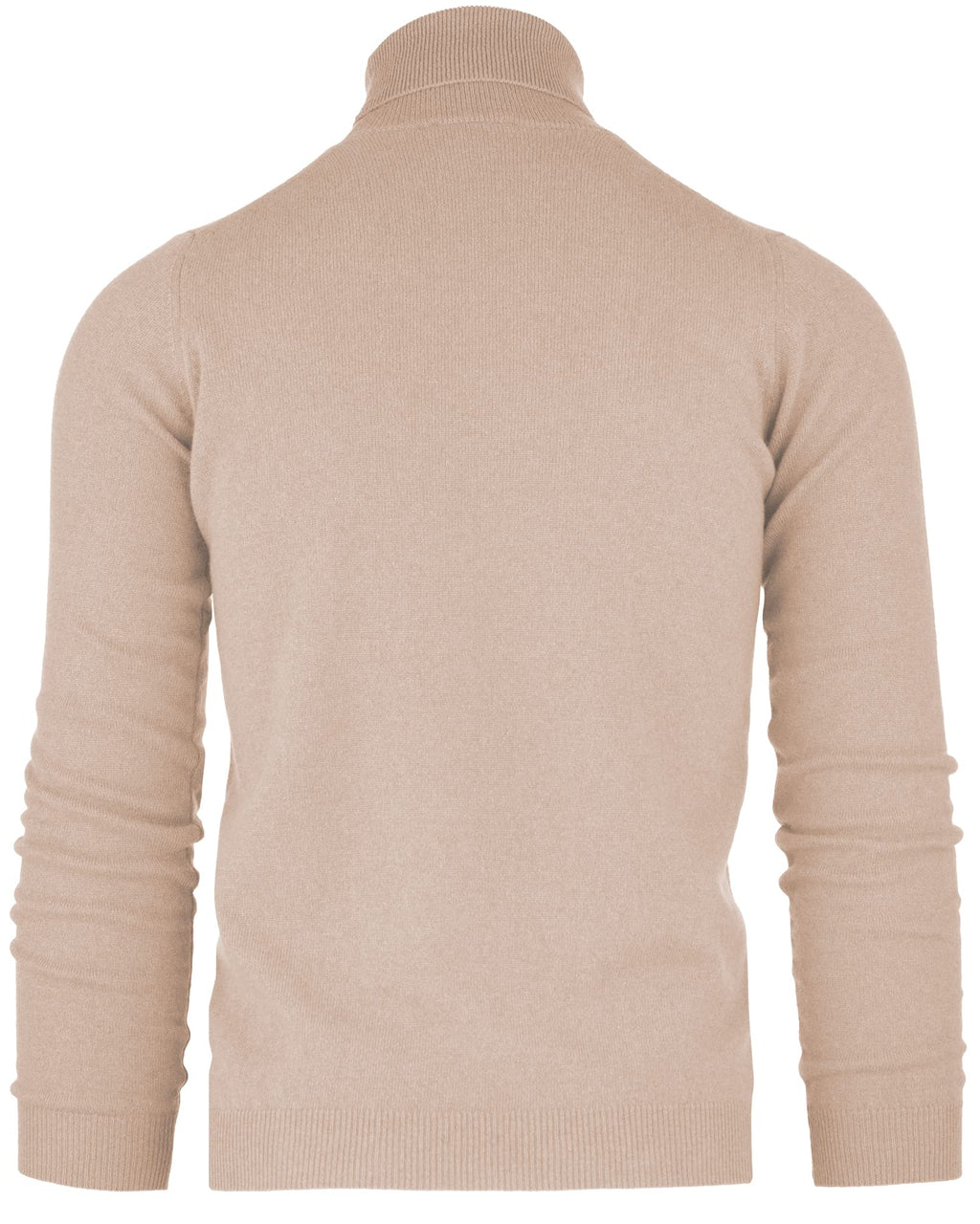 Cashmere Zone - Turtleneck Men's Winter Pullover Sweater Long Sleeve High Neck Warm Made of 5% Cashmere 25% Wool, 30% Viscose and 40% Polyamide