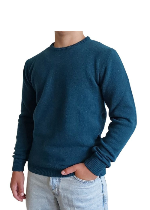 Maglia Uomo Girocollo Cashmere Rigenerato Finezza 7-0