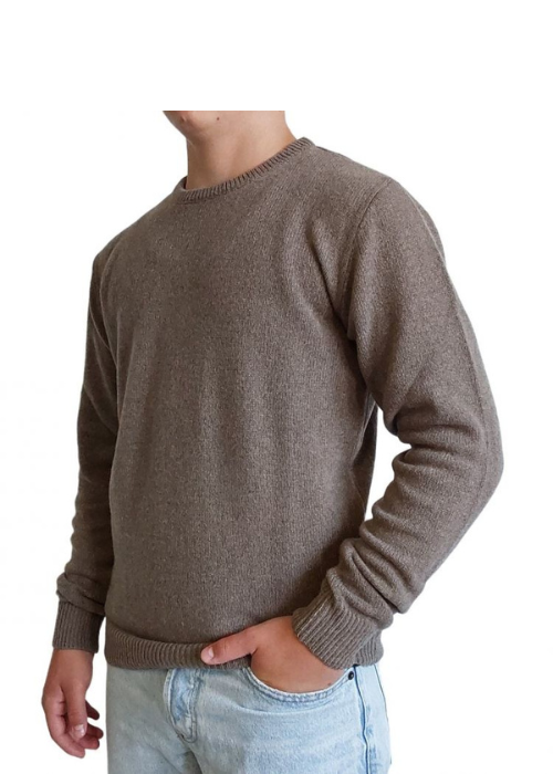 Maglia Uomo Girocollo Cashmere Rigenerato Finezza 7-4
