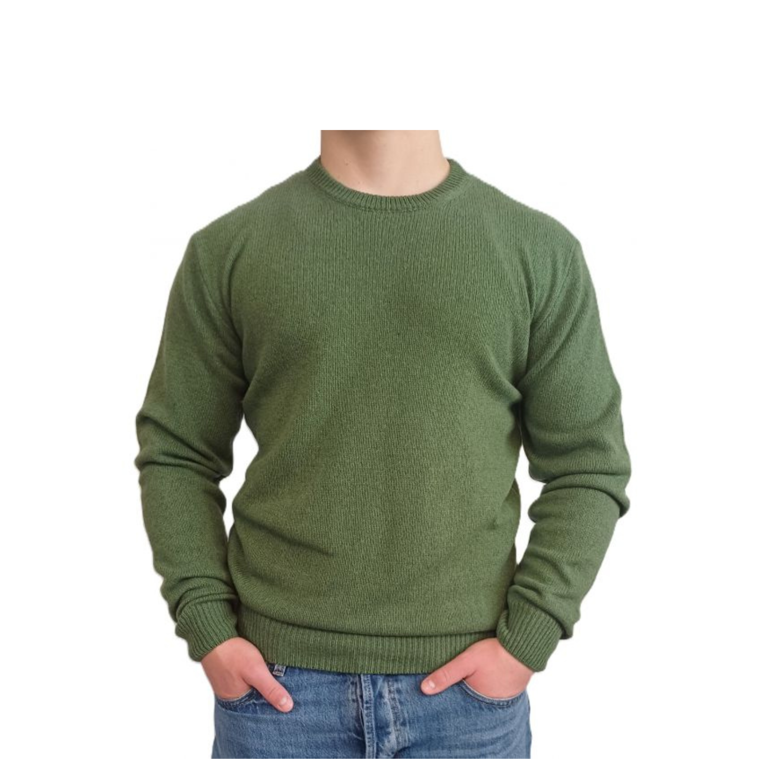 Maglia Uomo Girocollo Cashmere Rigenerato Finezza 7-15