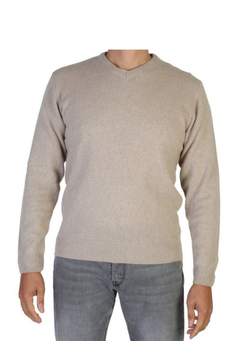 Maglia Uomo Scollo a V in Cashmere Rigenerato Finezza 7