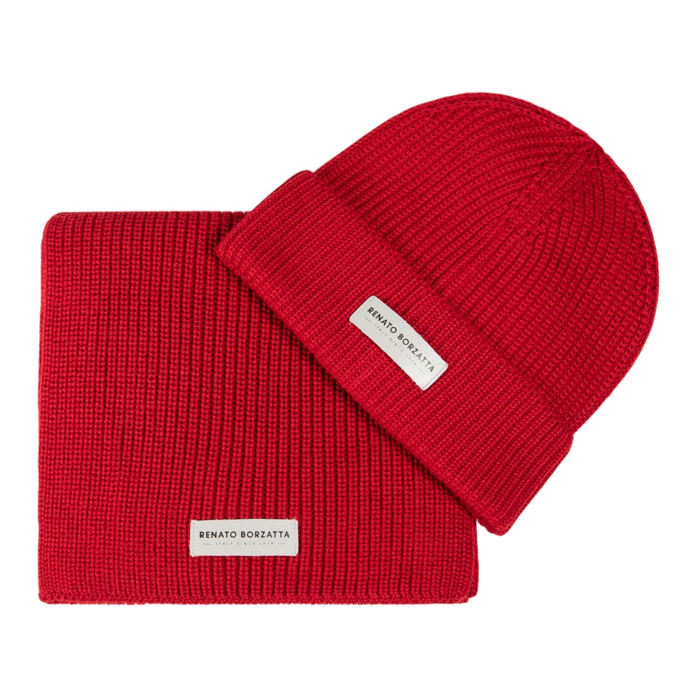 Set sciarpa e berretto lana - by Renato Borzatta